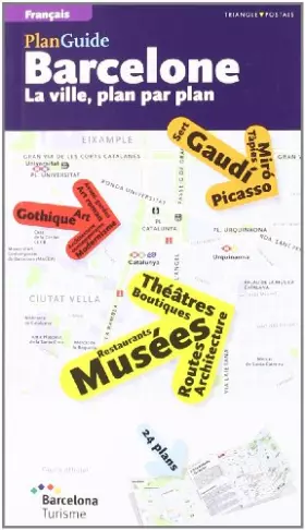 Couverture du produit · PlanGuide Barcelone: La ville, plan par plan
