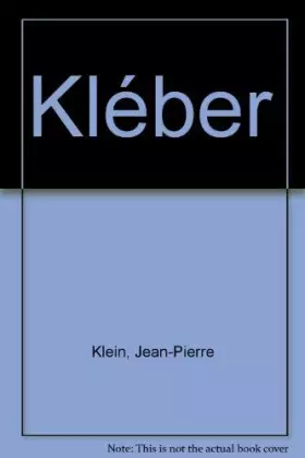 Couverture du produit · Kléber