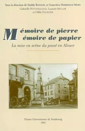Couverture du produit · Mémoire de pierre, mémoire de papier