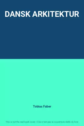 Couverture du produit · DANSK ARKITEKTUR