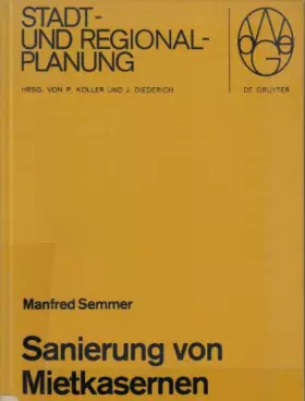 Couverture du produit · Sanierung von Mietkasernen. Form und wirtschaftliche Entwicklung Berliner Miethäuser - Möglichkeiten zur Modernisierung