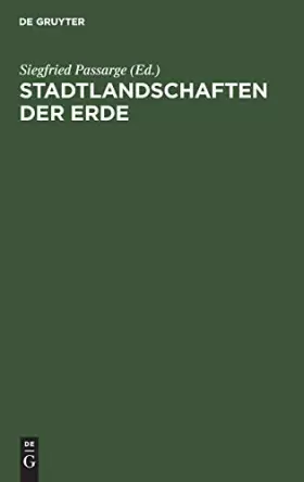 Couverture du produit · Stadtlandschaften der Erde