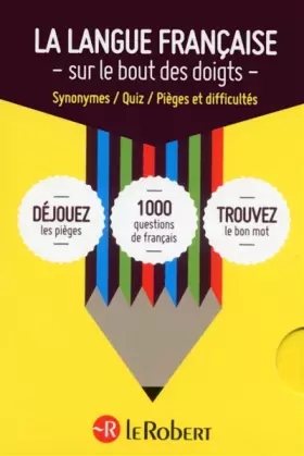 Couverture du produit · Coffret La Langue Française sur le bout des doigts