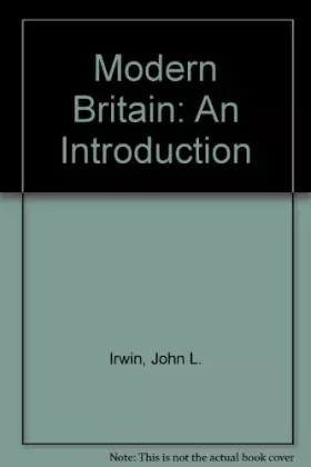 Couverture du produit · Modern Britain: An Introduction