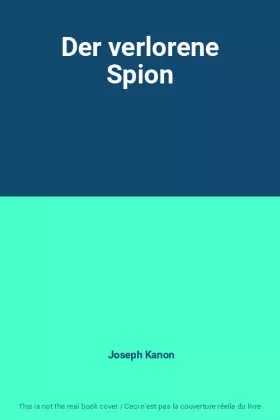 Couverture du produit · Der verlorene Spion