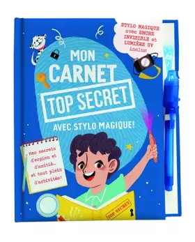 Couverture du produit · Mes secrets d'espion et d'amitié... et tout plein d'activités !: Avec stylo magique !