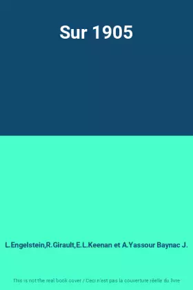 Couverture du produit · Sur 1905