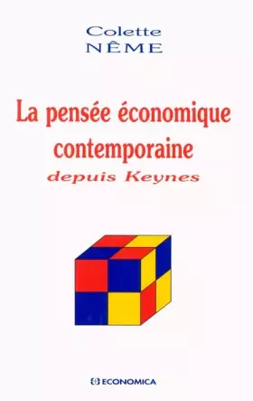 Couverture du produit · La pensée économique contemporaine depuis Keynes