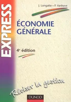 Couverture du produit · Economie générale