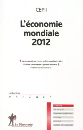 Couverture du produit · L'économie mondiale 2012