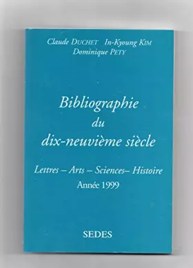 Couverture du produit · Bibliographie du XIXe
