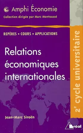 Couverture du produit · Relations économiques internationales
