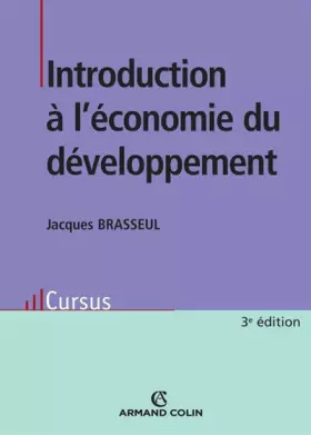 Couverture du produit · Introduction à l'économie du développement