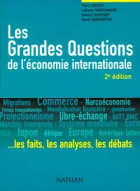 Couverture du produit · Les Grandes Questions de l'économie internationale.