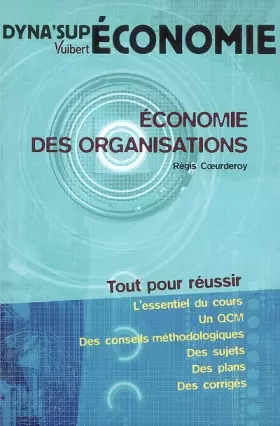 Couverture du produit · Economie des organisations
