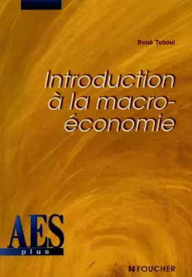 Couverture du produit · Introduction à la macro-économie, DEUG AES