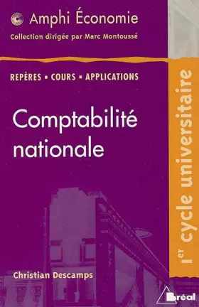 Couverture du produit · Comptabilité nationale