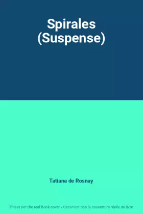 Couverture du produit · Spirales (Suspense)