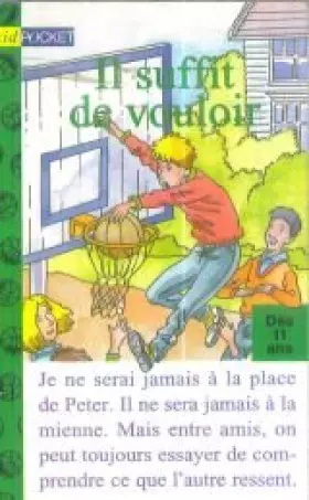 Couverture du produit · Il suffit de vouloir