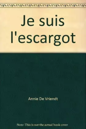Couverture du produit · Je suis l'escargot