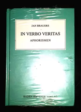 Couverture du produit · In Verbo Veritas: Aphorismen