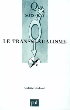Couverture du produit · Le Transsexualisme