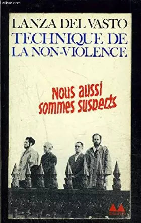 Couverture du produit · Technique de la non violence