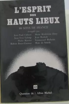 Couverture du produit · L'esprit des hauts lieux