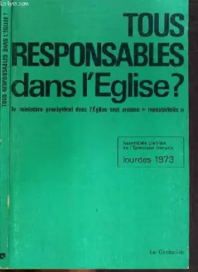 Couverture du produit · Tous responsables dans l'Eglise ?