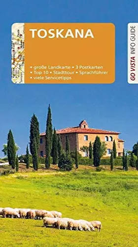 Couverture du produit · GO VISTA: Reiseführer Toskana: Mit Faltkarte und 3 Postkarten