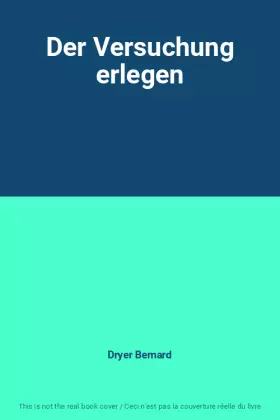 Couverture du produit · Der Versuchung erlegen