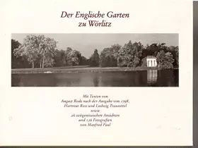 Couverture du produit · Der Englische Garten zu Wörlitz