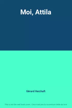 Couverture du produit · Moi, Attila