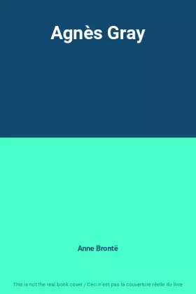 Couverture du produit · Agnès Gray