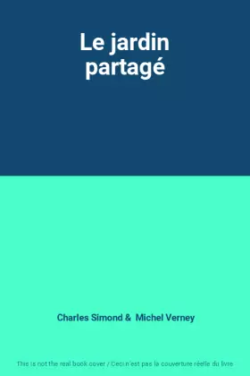Couverture du produit · Le jardin partagé