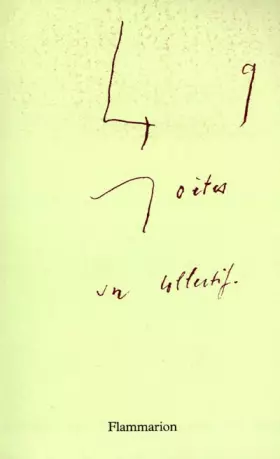 Couverture du produit · Quarante-neuf poètes