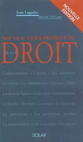 Couverture du produit · Nouveau guide pratique du droit
