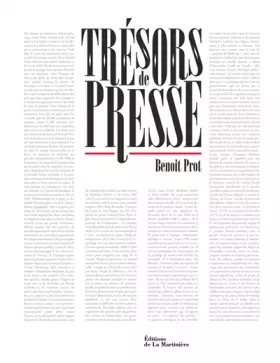 Couverture du produit · Trésors de presse