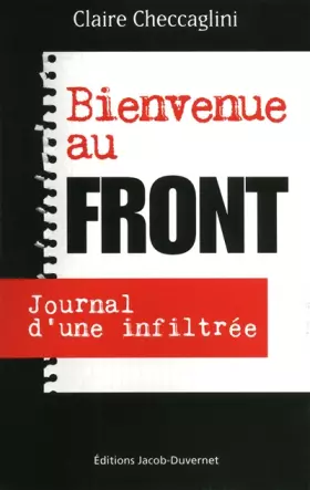Couverture du produit · Bienvenue au Front !