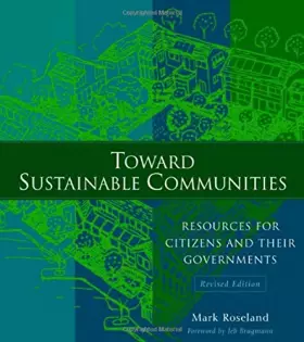 Couverture du produit · Toward Sustainable Communities: Resources for Citizens and Their Governments
