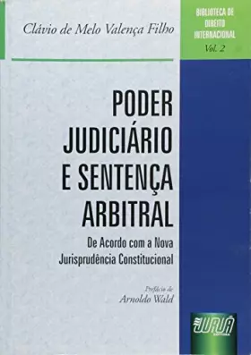 Couverture du produit · PODER JUDICIARIO E SENTENCA ARBITRAL BIBLIOTECA DE DIREITO INTERNACIONAL