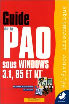 Couverture du produit · Guide de la PAO sous Windows 3.1, 95 et NT: De la conception au flashage