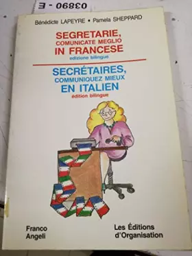 Couverture du produit · Segretarie, comunicate meglio in francese-Secretaries, communiquez mieux en italien
