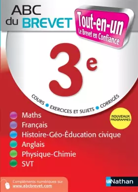 Couverture du produit · ABC du Brevet Tout en un 3e