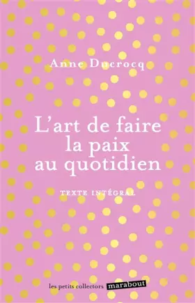 Couverture du produit · L'art de faire la paix au quotidien