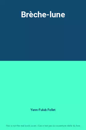 Couverture du produit · Brèche-lune