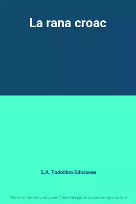 Couverture du produit · La rana croac