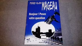 Couverture du produit · Bonjour ! Posez votre question