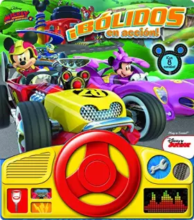 Couverture du produit · LIBRO CON VOLANTE MICKEY Y LOS SUPERPILOTOS LSWHEEL: BÓLIDOS EN ACCIÓN