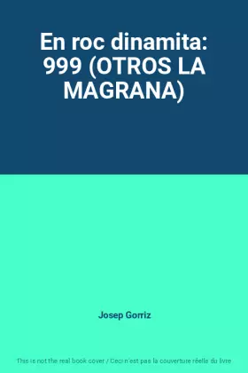 Couverture du produit · En roc dinamita: 999 (OTROS LA MAGRANA)